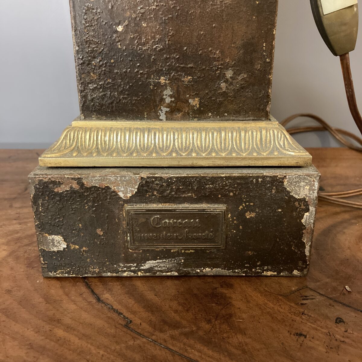 Lampe Carcel Antiquités Lassaussois