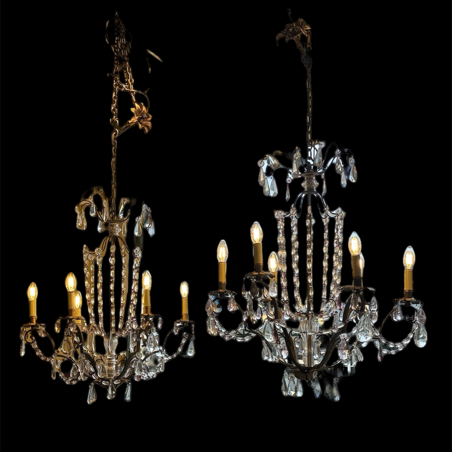 lustre pampilles